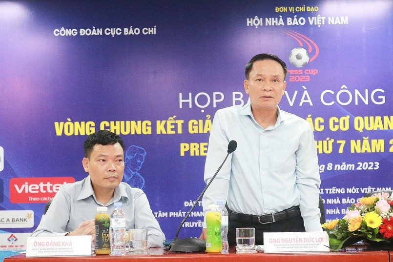 Ông Nguyễn Đức Lợi - Phó Chủ tịch thường trực Hội Nhà báo Việt Nam đánh giá cao về Press Cup