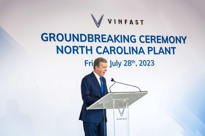 VinFast khởi công Nhà máy sản xuất xe điện tại Bắc Carolina ảnh 3