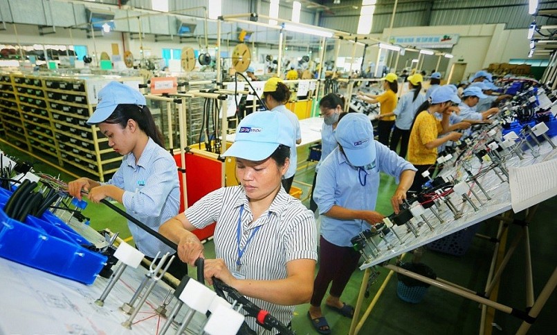 Chỉ số sản xuất toàn ngành công nghiệp (IIP) tháng 8/2023 ước tính tăng 2,9% so với tháng trước