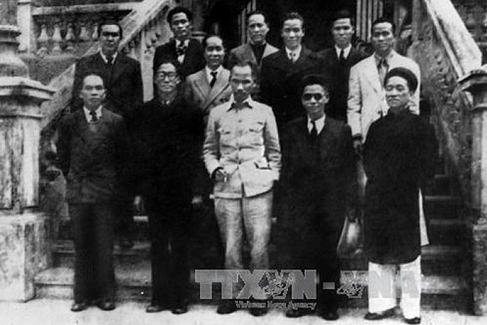 Chính phủ Cách mạng lâm thời thành lập tháng 9/1945 - Ảnh tư liệu