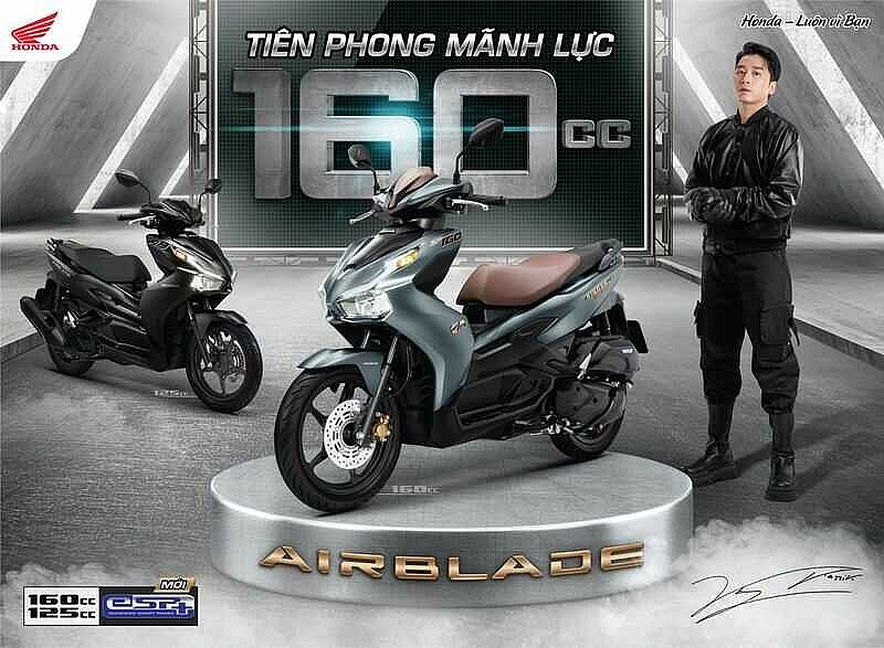 Giá xe máy Honda Air Blade 160 tháng 9/2023: Chênh lệch khá cao