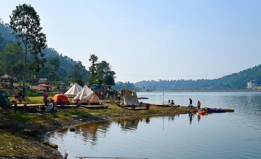 Khu cắm trại ngoài trời hồ Đồng Đò hot nhất tại Sóc Sơn
