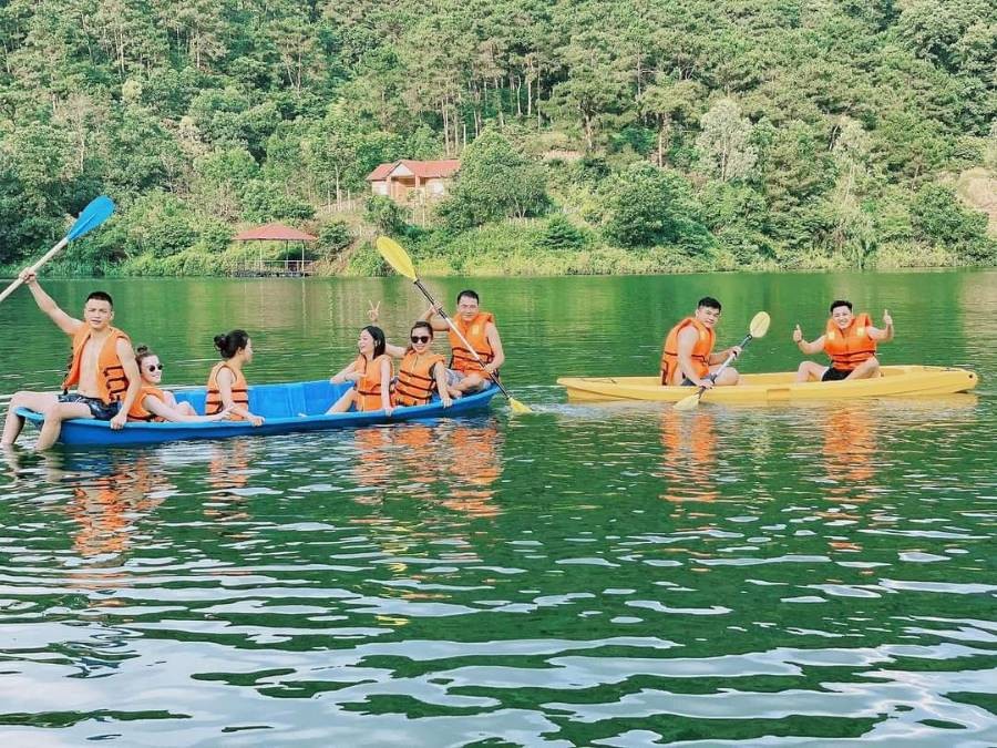 Khu cắm trại ngoài trời hồ Đồng Đò hot nhất tại Sóc Sơn