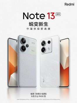 Rò rỉ thông tin về bộ 3 điện thoại của Xiaomi Redmi Note 13 series trước thềm ra mắt