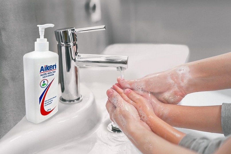 Thường xuyên rửa tay bằng xà phòng giúp phòng, chống bệnh đau mắt đỏ