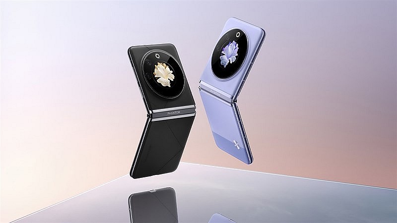 Điện thoại màn hình gập Tecno Phantom V Flip chính thức ra mắt