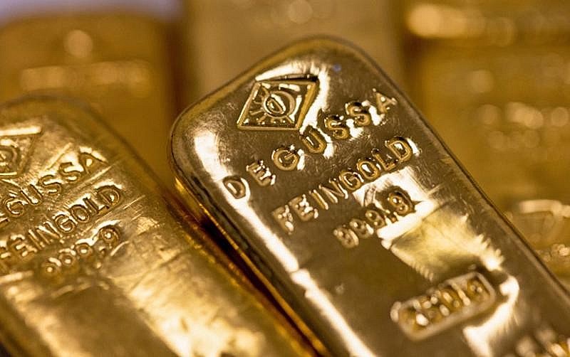 Vàng thế giới vàng giao ngay tăng 5,1 USD/ounce 