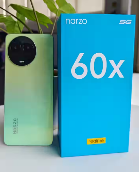Realme vừa trình làng mẫu smartphone giá rẻ mang tên realme Narzo 60X 5G