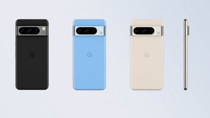 Cấu hình, màu sắc và giá bán dự kiến bộ đôi điện thoại mới Pixel 8 series của Google