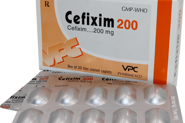 Mẫu thuốc Cefixim 200