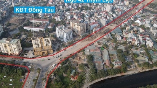 Quận Hoàng Mai: Công tác giải phóng mặt bằng đường nối Khu đô thị Đồng Tầu đạt thành tích ấn tượng