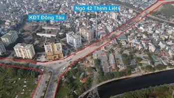 Quận Hoàng Mai: Công tác giải phóng mặt bằng đường nối Khu đô thị Đồng Tầu đạt thành tích ấn tượng