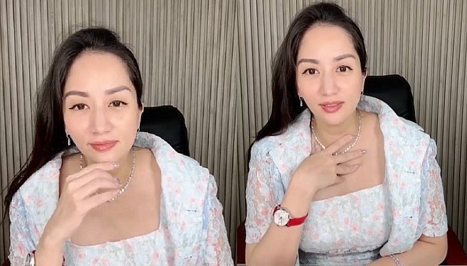 Khánh Thi livestream chia sẻ bị trầm cảm sau sinh