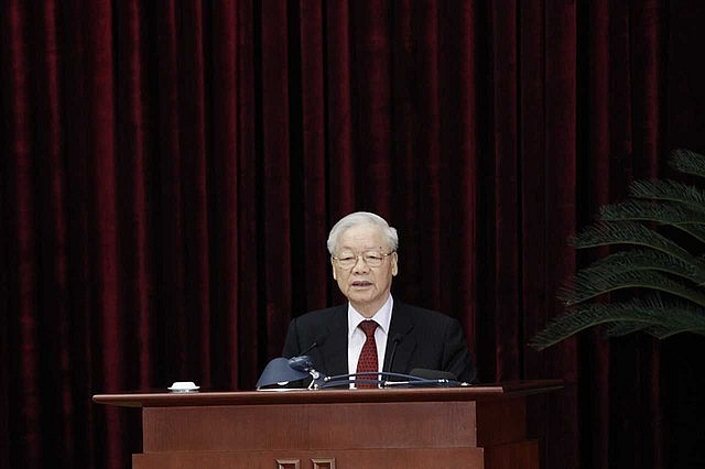 Tổng Bí thư Nguyễn Phú Trọng phát biểu bế mạc Hội nghị 
