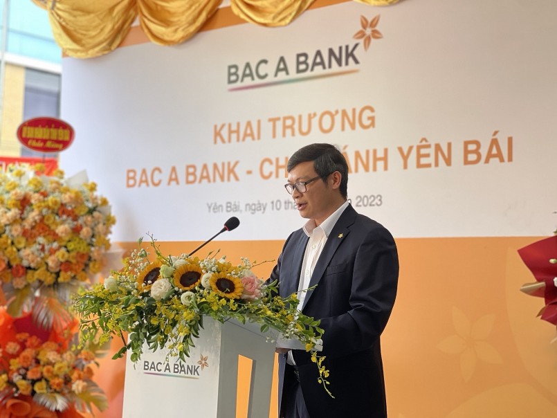 BAC A BANK khai trương chi nhánh mới tiếp tục mở rộng mạng lưới đến vùng Tây Bắc