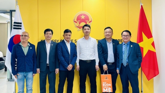 Sở Công thương tỉnh Đắk Lắk gặp gỡ, giao thương với Thương Vụ Việt Nam tại Hàn Quốc