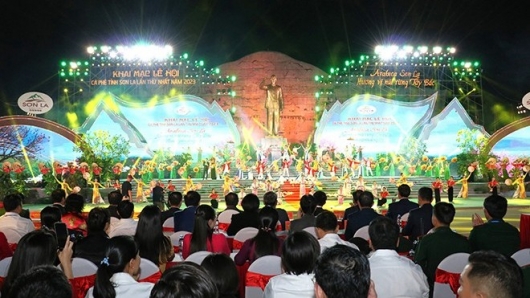 Khai mạc Lễ hội cà phê tỉnh Sơn La lần thứ nhất năm 2023