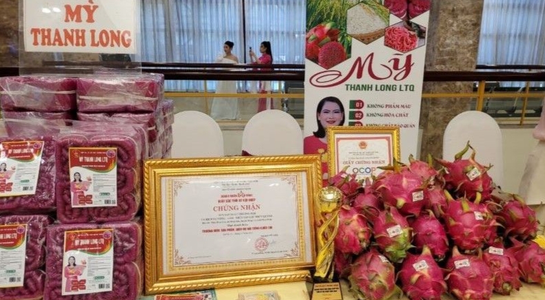 Sản phẩm được tôn vinh thương hiệu vàng nông nghiệp Việt Nam 2023. Ảnh Báo Nhân Dân