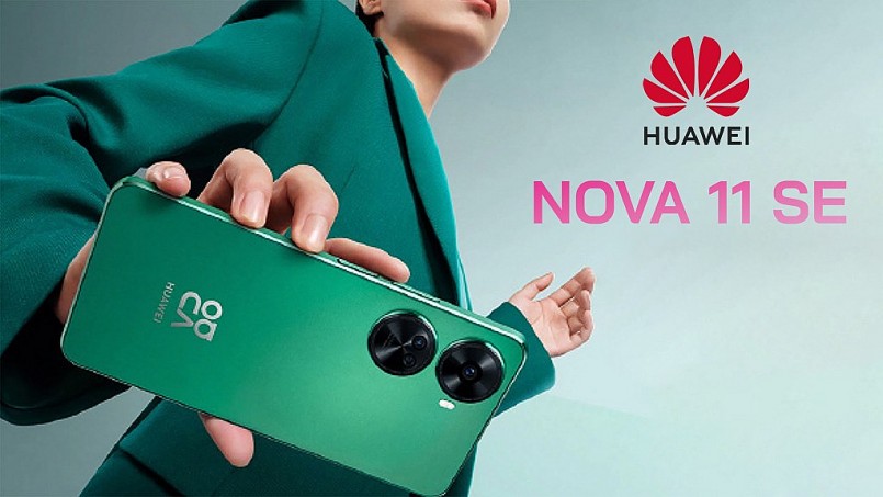 Ấn định thời gian ra mắt điện thoại Huawei Nova 11 SE tại Trung Quốc