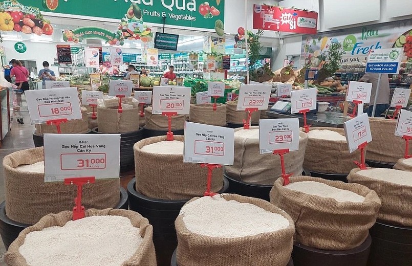 giá lúa gạo tại nội địa tăng theo giá xuất khẩu.
