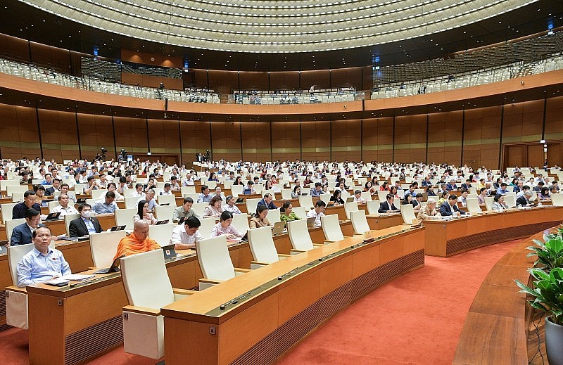 Ngày 7/11 Quốc hội bước sang ngày thứ 2 của hoạt động chất vấn, trả lời chất vấn của đại biểu với các thành viên của Chính phủ (Ảnh:Quochoi.vn)