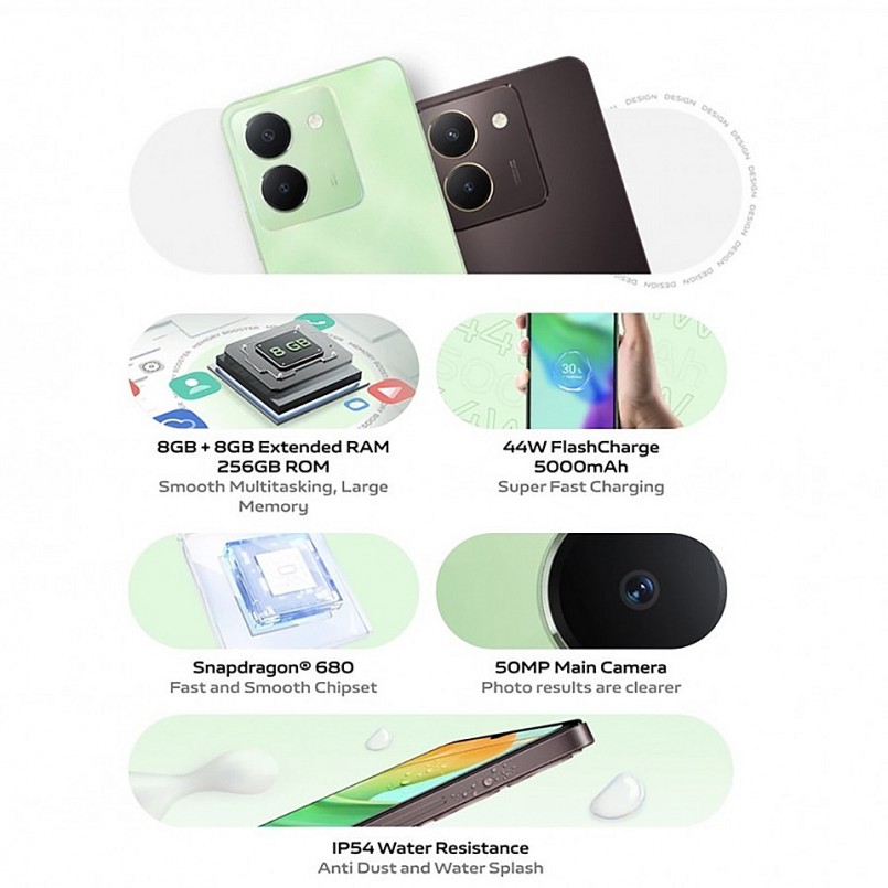 Điện thoại Vivo Y27s ra mắt tại Indonesia