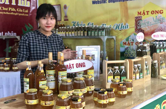 Cấp giấy chứng nhận đăng ký cho nhãn hiệu “Mật ong hoa cà phê Gia Lai - Coffee honey”