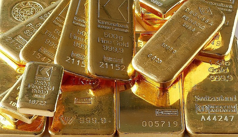 Giá vàng thế giới giảm mạnh nhất trong 6 tuần