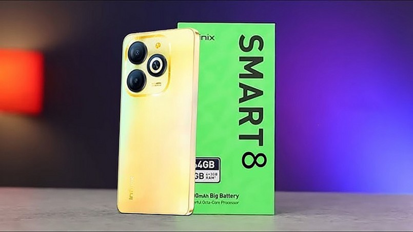 Điện thoại Infinix Smart 8 ra mắt tại Nigeria