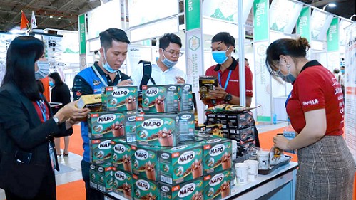 1.600 gian hàng trưng bày sản phẩm tại Hội chợ Vietnam Expo 2023
