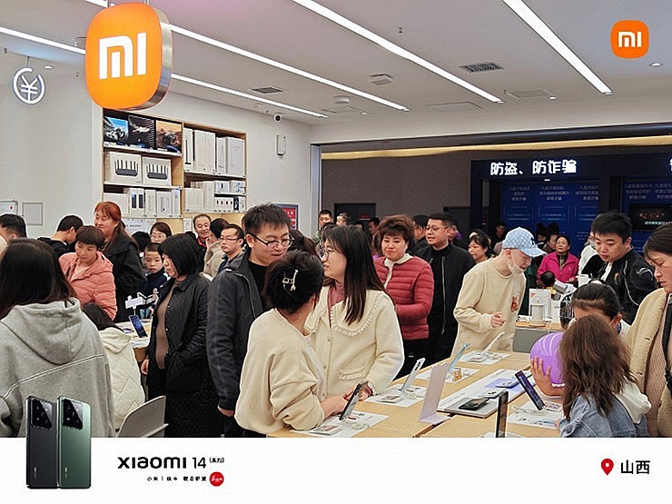 Xiaomi 14 series bán hơn 1,4 triệu chiếc trong 10 ngày