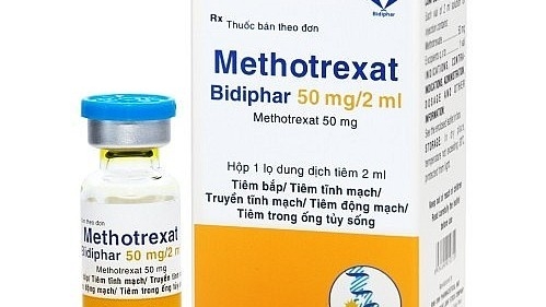 Thu hồi thuốc điều trị ung thư Methotrexat Bidiphar 50 mg/2ml