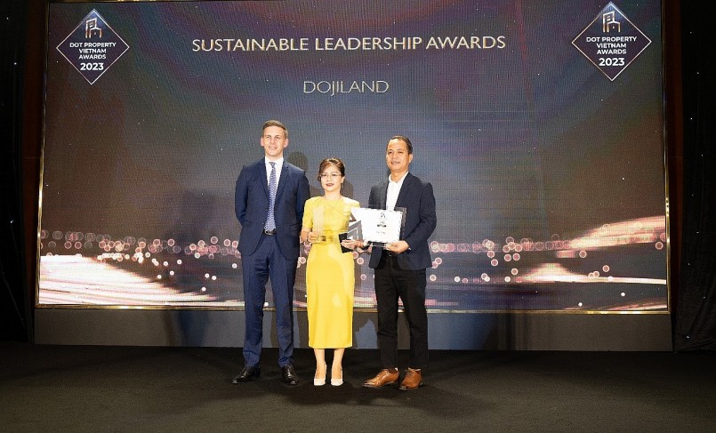 DOJILAND được vinh danh là nhà phát triển bất động sản hạng sang tốt nhất Việt Nam năm 2023