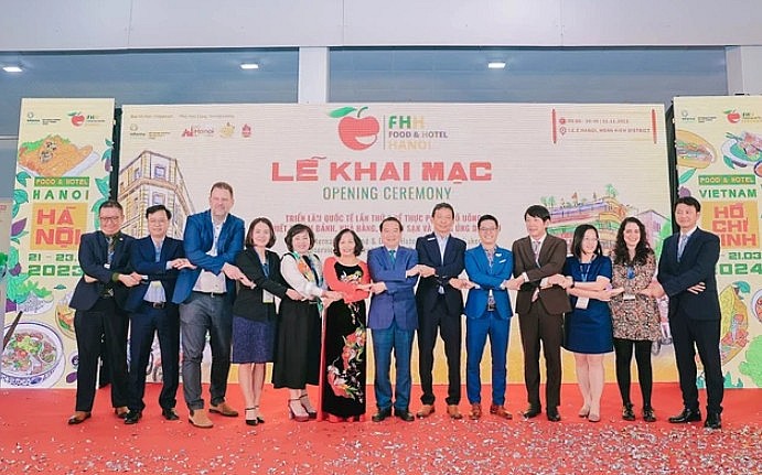 113 nhà trưng bày thương hiệu quốc tế tham gia Food & Hotel Hanoi 2023