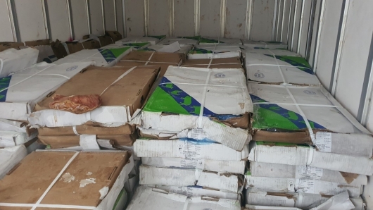 Hà Nội: Phạt 90 triệu đồng đối tượng vận chuyển 5,6 tấn dạ dày lợn nhập lậu