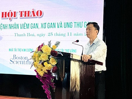 Thanh Hoá: Hội thảo khoa học quản lý và điều trị bệnh nhân viêm gan, xơ gan, ung thư gan