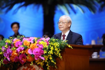 Tổng Bí thư Nguyễn Phú Trọng: Tiếp tục xây dựng giai cấp công nhân ngày càng vững mạnh toàn diện