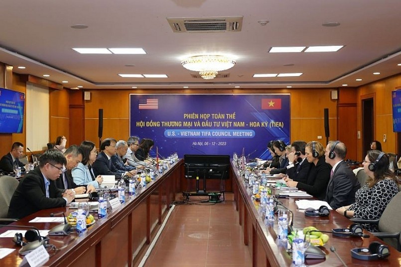 Thứ trưởng Đỗ Thắng Hải đồng chủ trì Phiên họp toàn thể Hội đồng Thương mại và Đầu tư Việt Nam - Hoa Kỳ (TIFA)