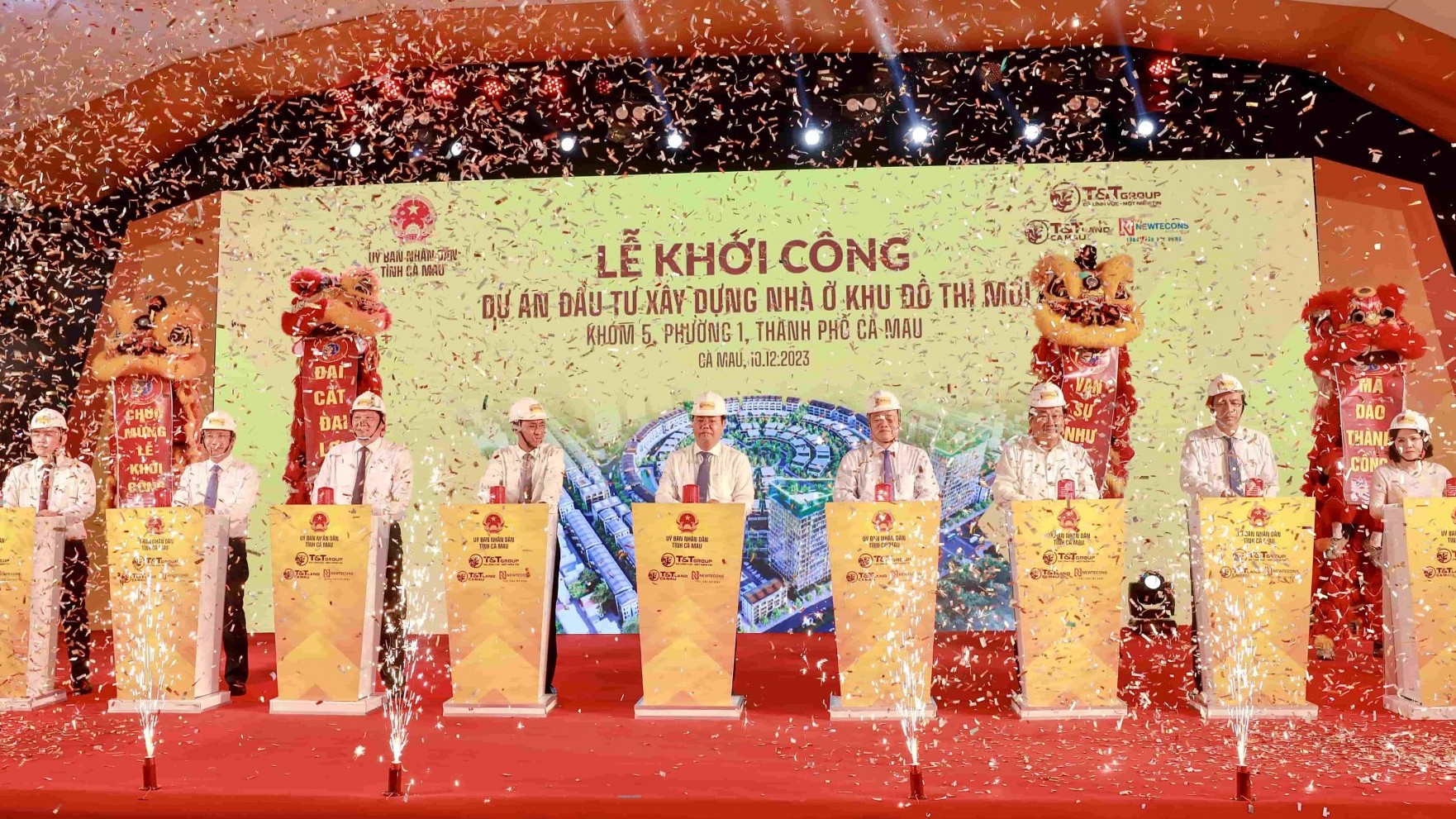 T&T Group khởi công dự án đô thị hơn 1.000 tỷ đồng tại Cà Mau