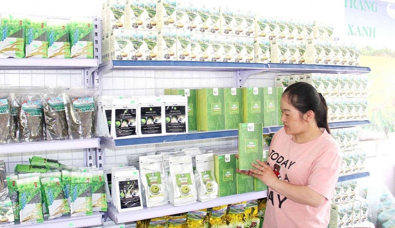 Các sản phẩm chè OCOP 4 sao của Công ty cổ phần Chè Chiềng Đi, huyện Vân Hồ