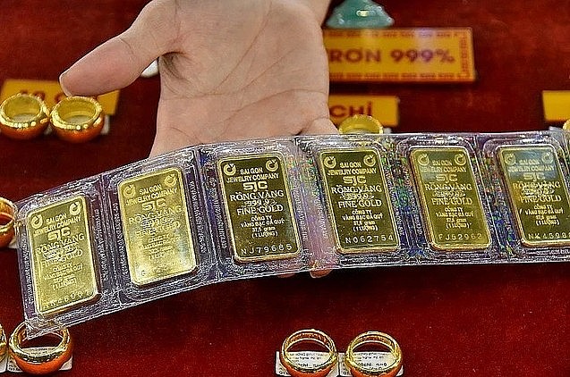 Vàng trong nước ổn định trên 74 triệu đồng/lượng