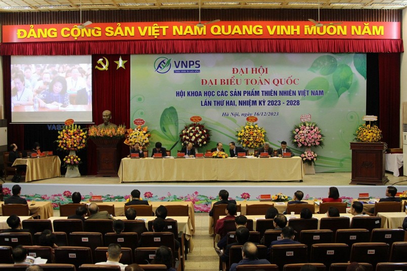 Đại hội Đại biểu toàn quốc Hội Khoa học các sản phẩm thiên nhiên Việt Nam lần thứ II, nhiệm kỳ 2023 – 2028 thành công tốt đẹp