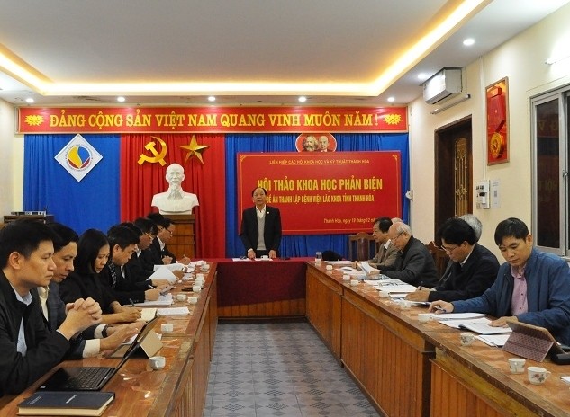 Thanh Hoá: Hội thảo khoa học phản biện Đề án thành lập Bệnh viện Lão khoa