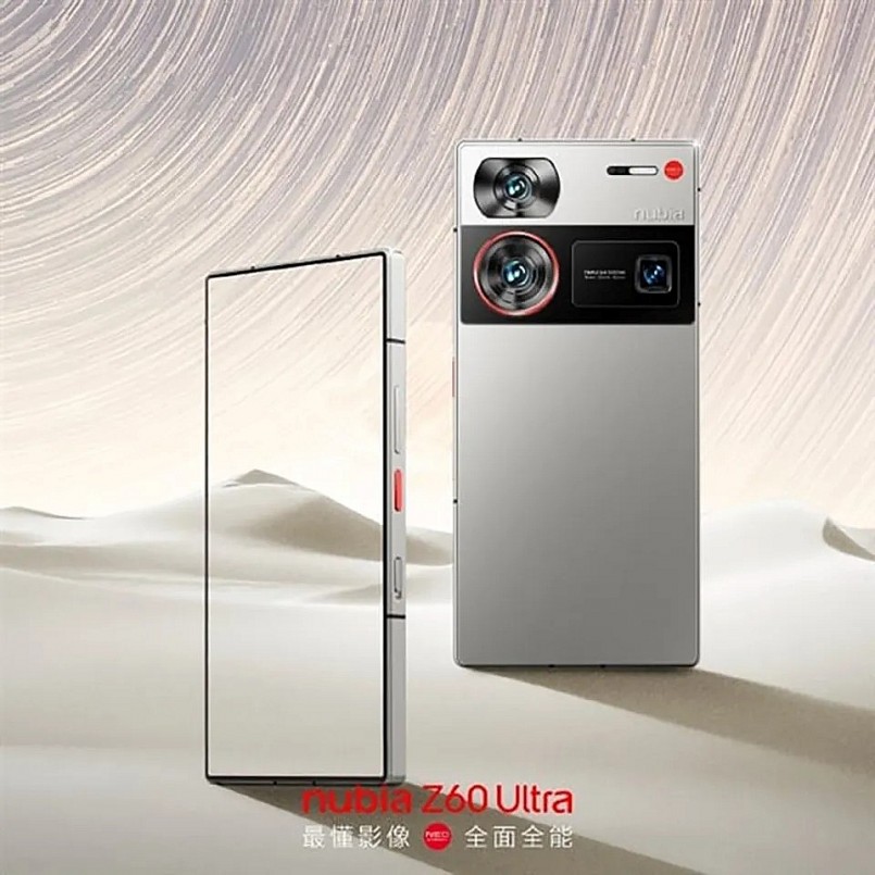 Smartphone cao cấp Nubia Z60 Ultra trình làng tại Trung Quốc