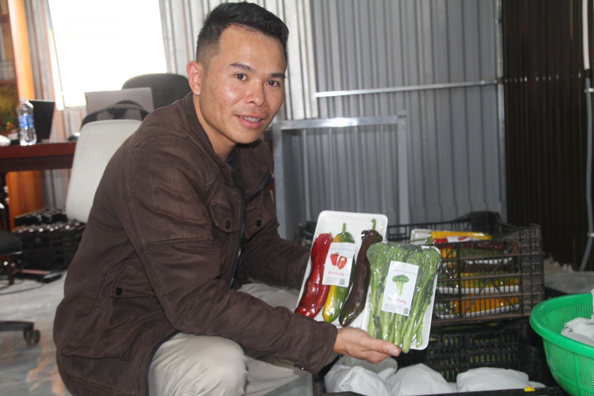 Anh Nguyễn Thái Quân- Giám đốc Công ty TNHH Nông nghiệp S-Eco mong muốn đem đến cho người tiêu dùng sản phẩm nông sản sạch, an toàn.