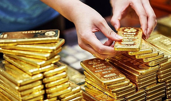 Giá vàng thế giới neo ở mức 2.053,2 USD/ounce.
