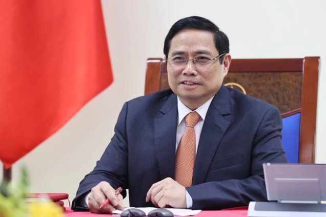 Thủ tướng Chính phủ Phạm Minh Chính .