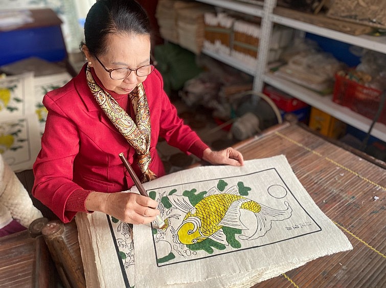 Làng tranh dân gian Đông Hồ: Vẻ đẹp cổ truyền xứ Kinh Bắc