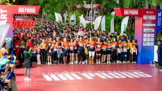 Herbalife Việt Nam tiếp tục góp phần lan tỏa lối sống năng động lành mạnh tại VnExpess Marathon Hải Phòng