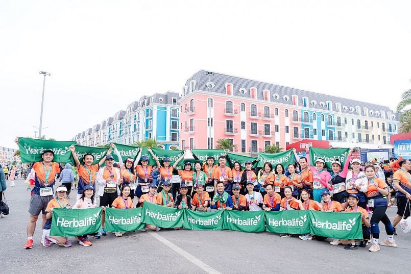 Herbalife Việt Nam tiếp tục góp phần lan tỏa lối sống năng động lành mạnh tại VnExpess Marathon Hải Phòng